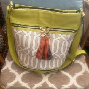 Spartina 449 linen handbag